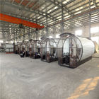 Cylinder Asphalt Emulsion Storage Tanks , 12m Highway Construction Machinery