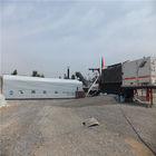Steel Plate Asphalt Tank , 40m3 Horizontal Road Construction Heavy Equipment