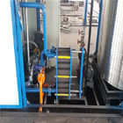 Two Soap Tanks Emulsion Mixer Machine , Conduction Oil Heating Asphalt Batch Mix Plant
