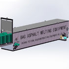 Carbon Steel Container Loading Trolley Drum 17kw Bitumen Melting Machine