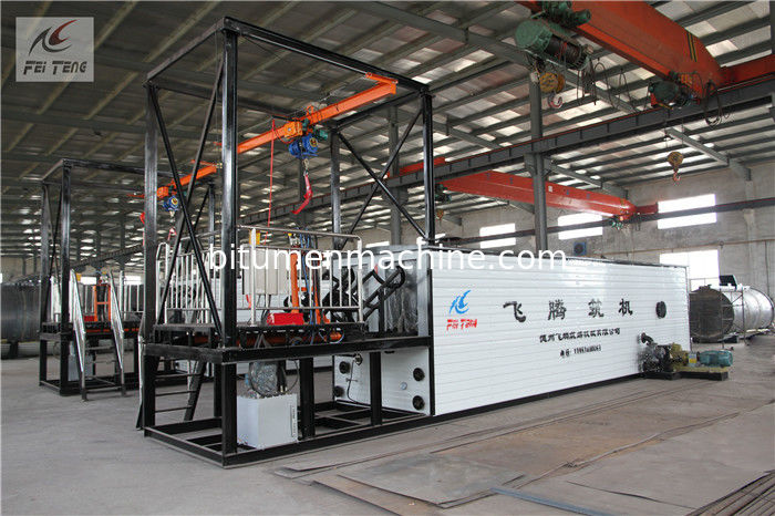 Thermal Oil Heating Bitumen Drum Melter High Performance For Road Construction