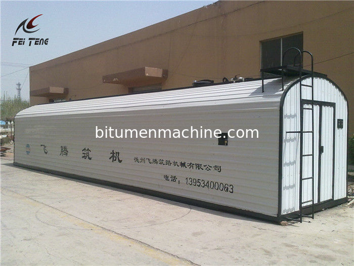 Twin Heating Bitumen Storage Tank Length 12m × Width 2.25m × Height 2.55m Size