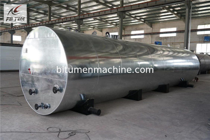 Large Asphalt Heating Tank With Galvanized Sheet Serpentine Heating Coils Heating