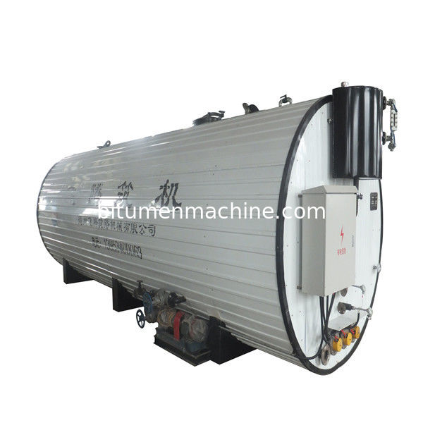 Indirect Heating Asphalt Storage Tank White Color Road Construction Equipment