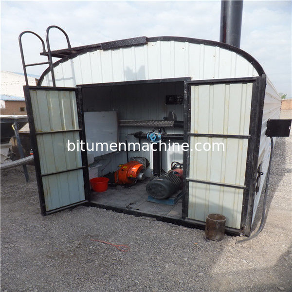 Bitumen Highway Construction Machinery , Asphalt Heating Hot Oil Storage Tank