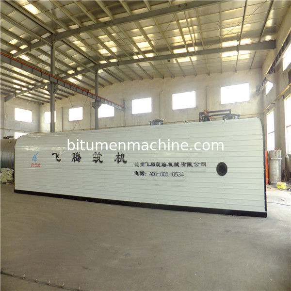 Ac Power Bitumen Heating Tank , Q235b Steel Heavy Duty Construction Equipment