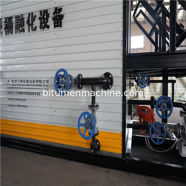 High Efficiency Bitumen Melter Plant Double Heating For Drum Packing Easy Operation