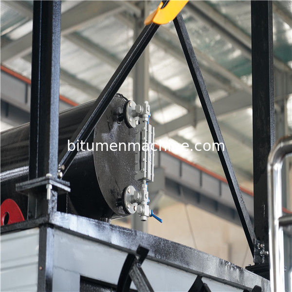 Self Heating Barrel Bitumen Melter 12 × 2.2 × 2.55m Size Continuous Production