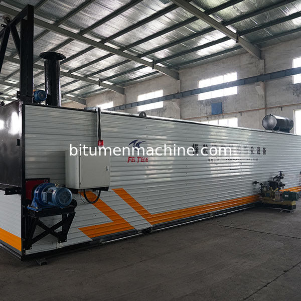 Carbon Steel Container Loading Trolley Drum 17kw Bitumen Melting Machine