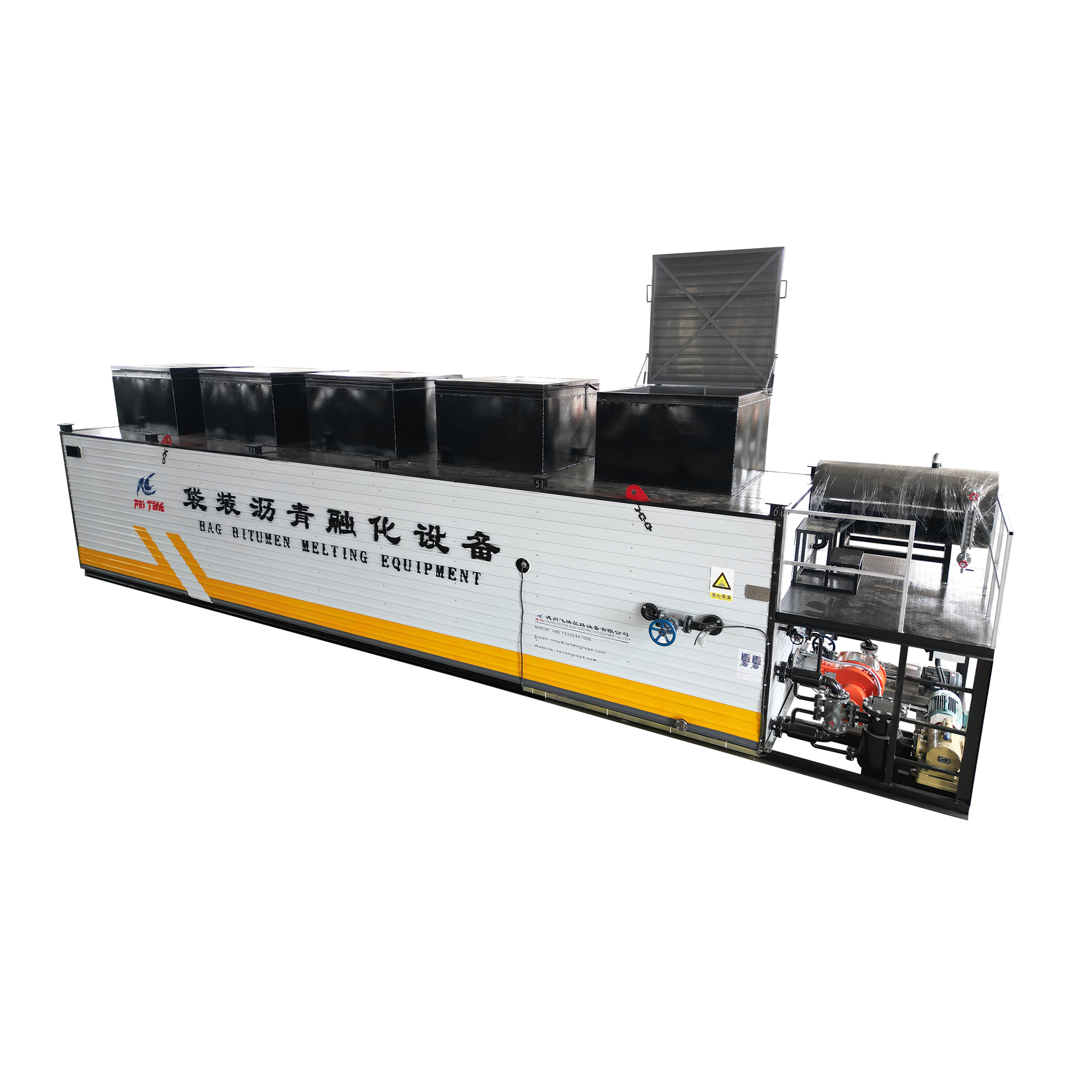 YDLR Series Industrial Bitumen Melting Equipment | 5T/H Bag Asphalt Decanter System