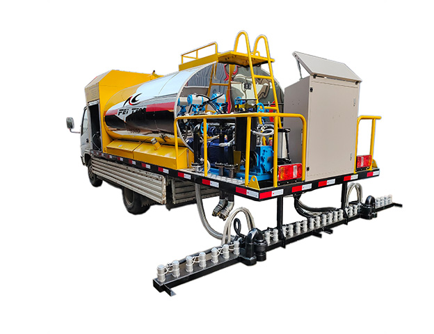 LS Series Fully Automatic Bitumen Sprayer | 6000L Intelligent Asphalt Distributor with Precision Control