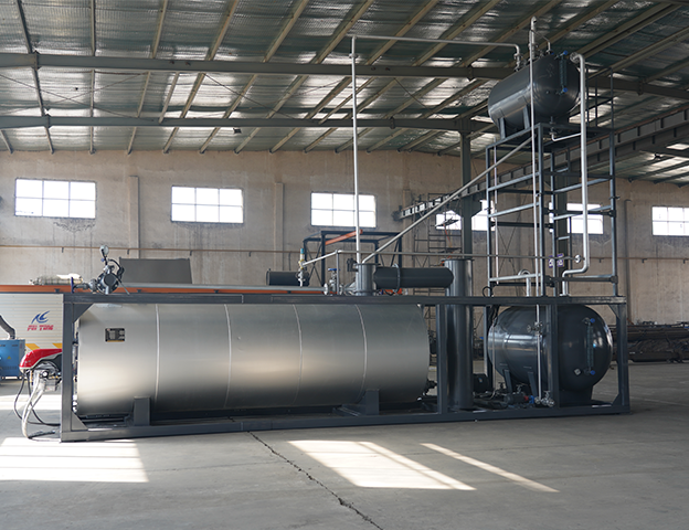 Thermal oil boiler