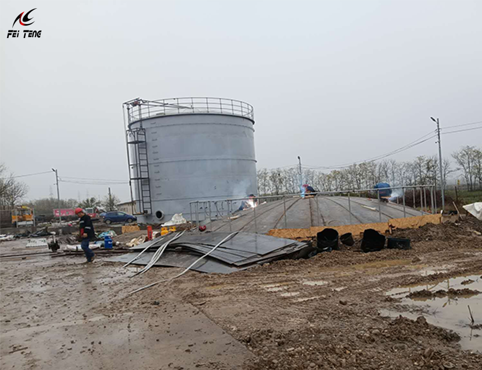 Bitumen Storage Design Example 500m³ Vertical Thermal Oil Bitumen Storage Tank (Site-Assembled ...